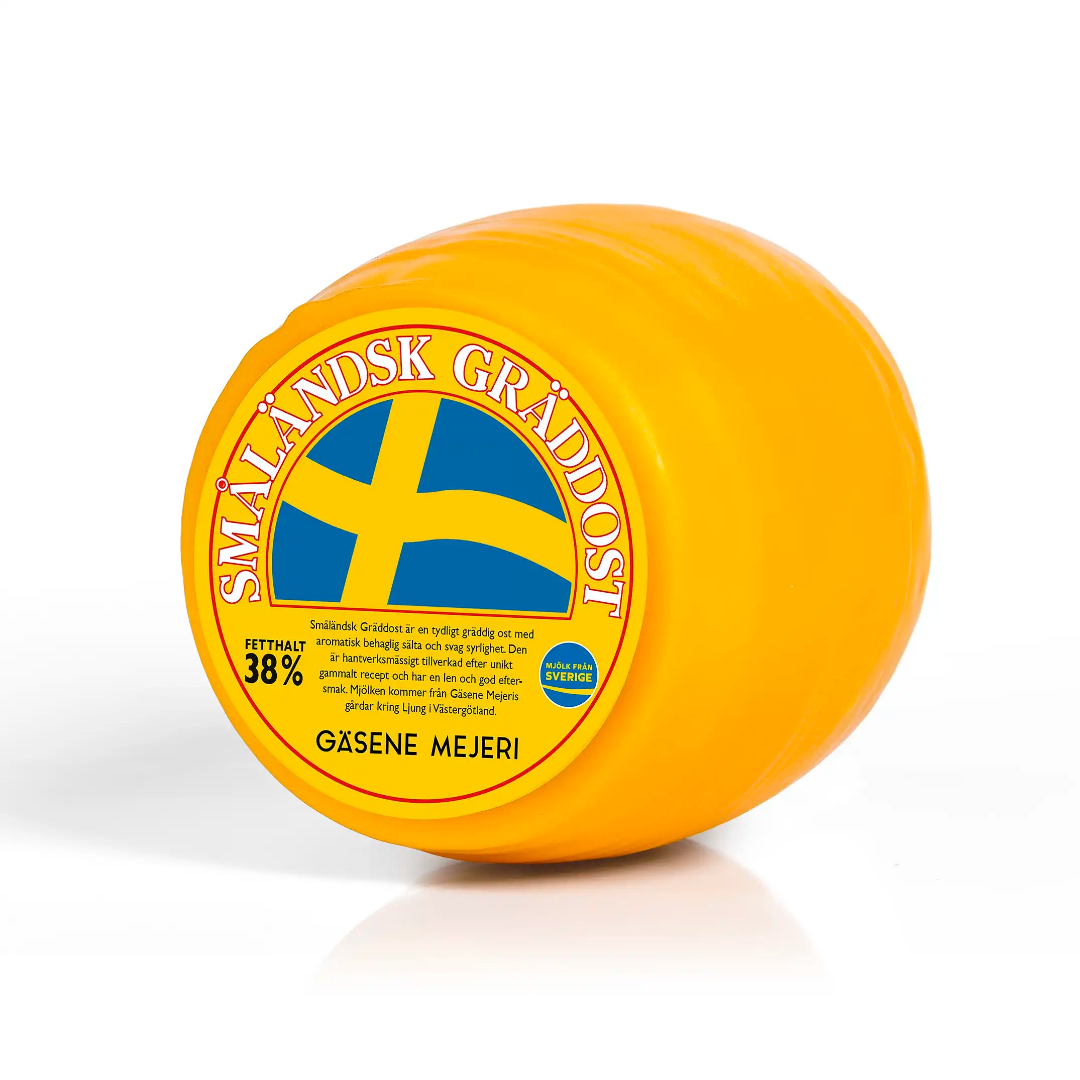 Småländsk gräddost 38%